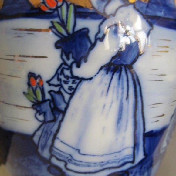 Pr of Flow Blue Lamps Flow Blue Delft Holland Lamps Blue Delft Lamps Flow Blue - Picture 6 of 8